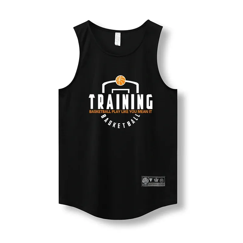 Summer Fitness Mesh Tank: Men's Sleeveless Sport Vest