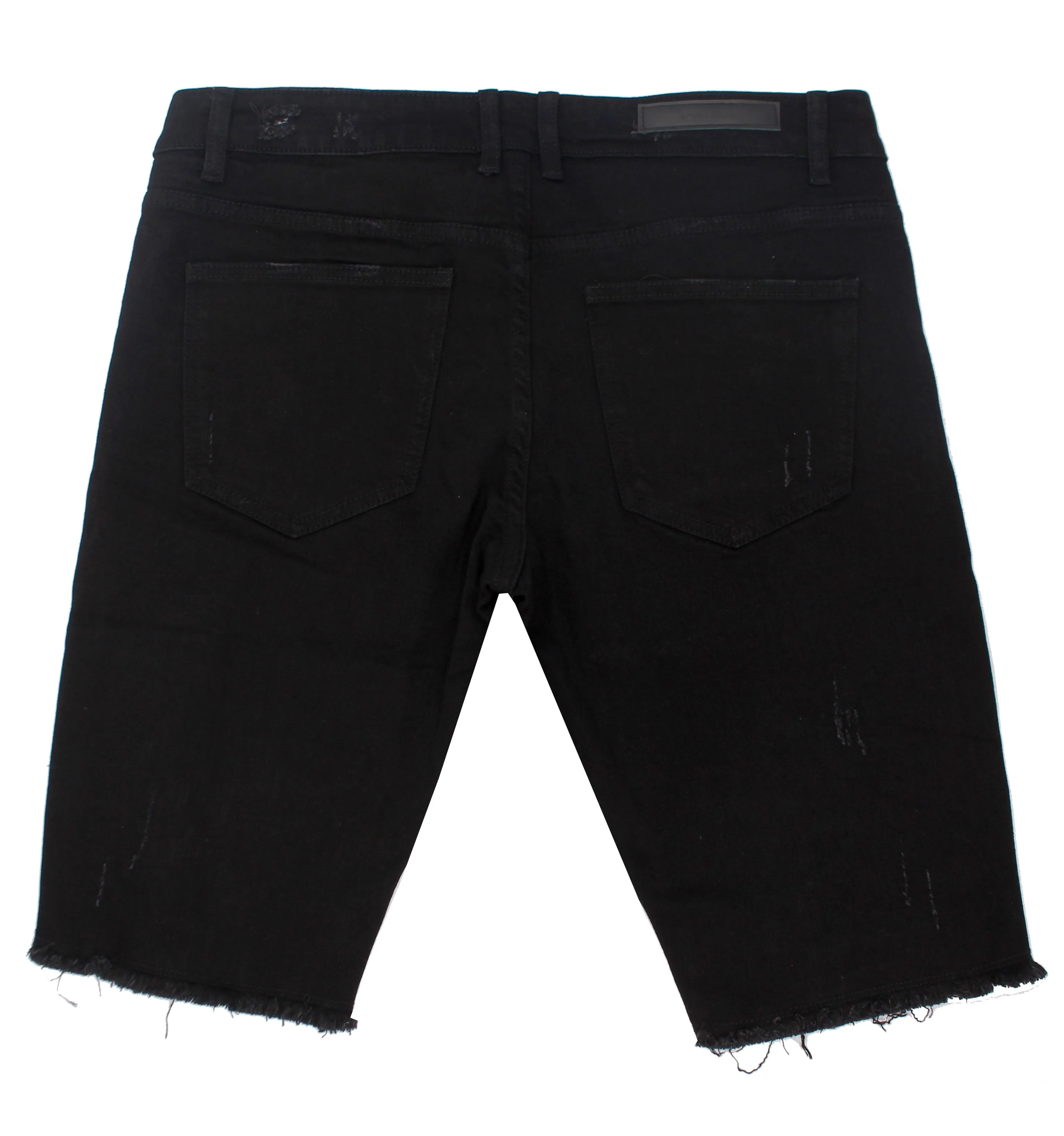 Summit Patchwork Shorts - Black