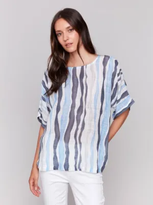 Surf Cotton Gauze Blouse
