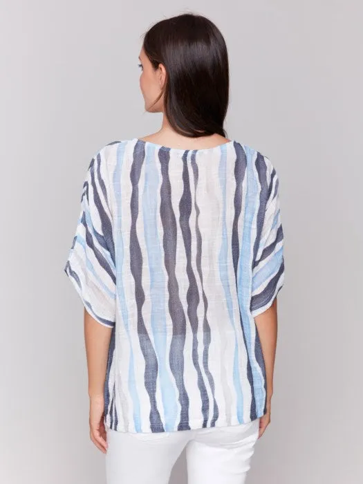 Surf Cotton Gauze Blouse