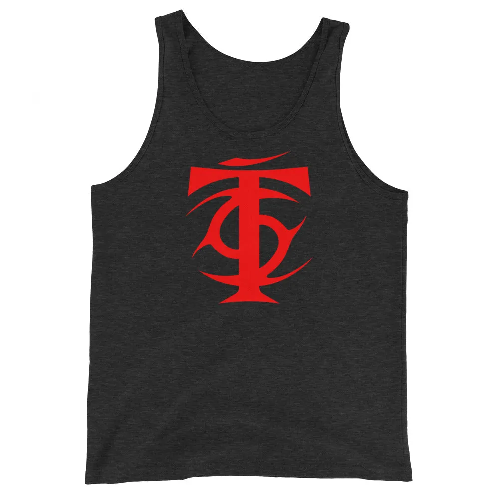 T Nation Men's Tank Top - Red Logo