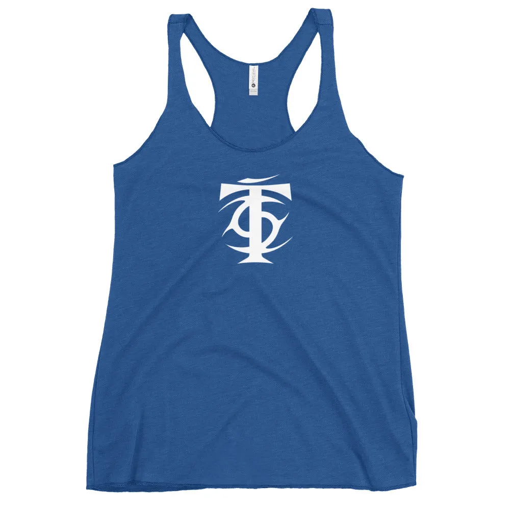 T Nation Women's Racerback Tank - White Logo