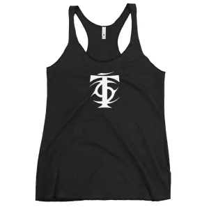 T Nation Women's Racerback Tank - White Logo
