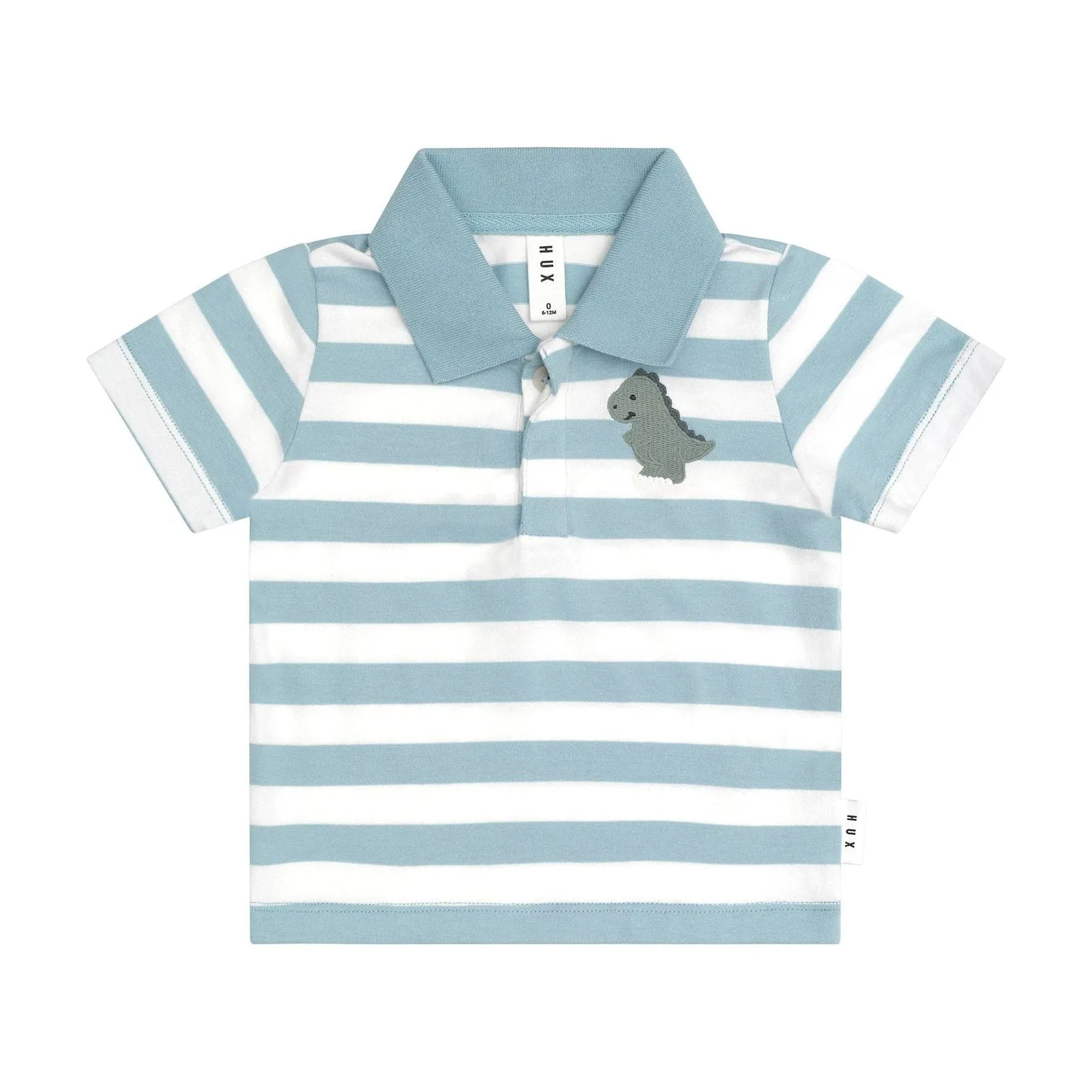T-Rex Stripe Polo T-Shirt