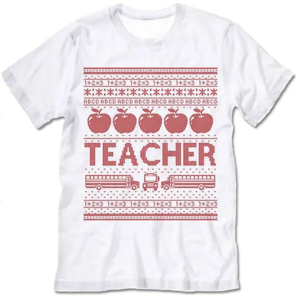 Teacher Christmas T Shirt