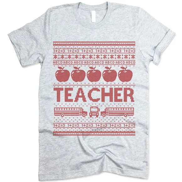 Teacher Christmas T Shirt