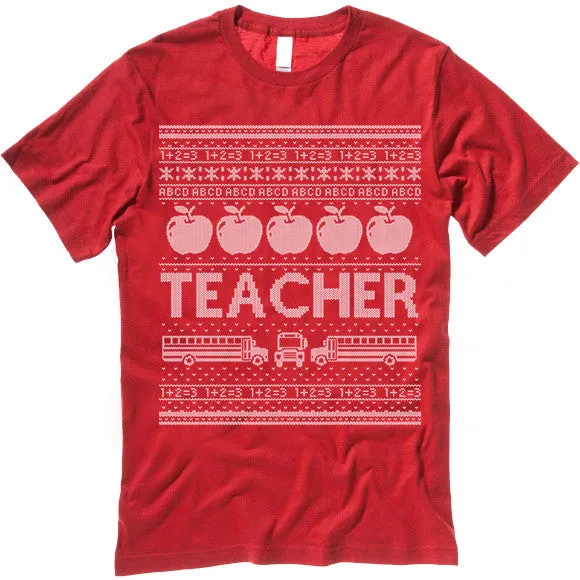 Teacher Christmas T Shirt
