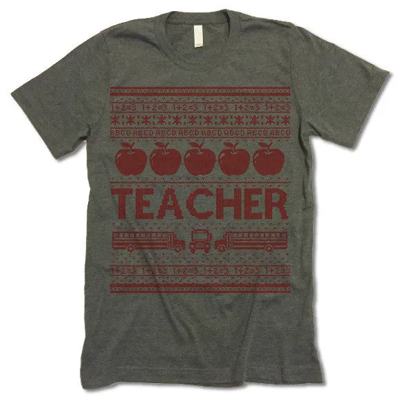 Teacher Christmas T Shirt