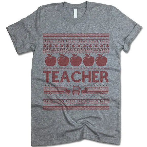 Teacher Christmas T Shirt