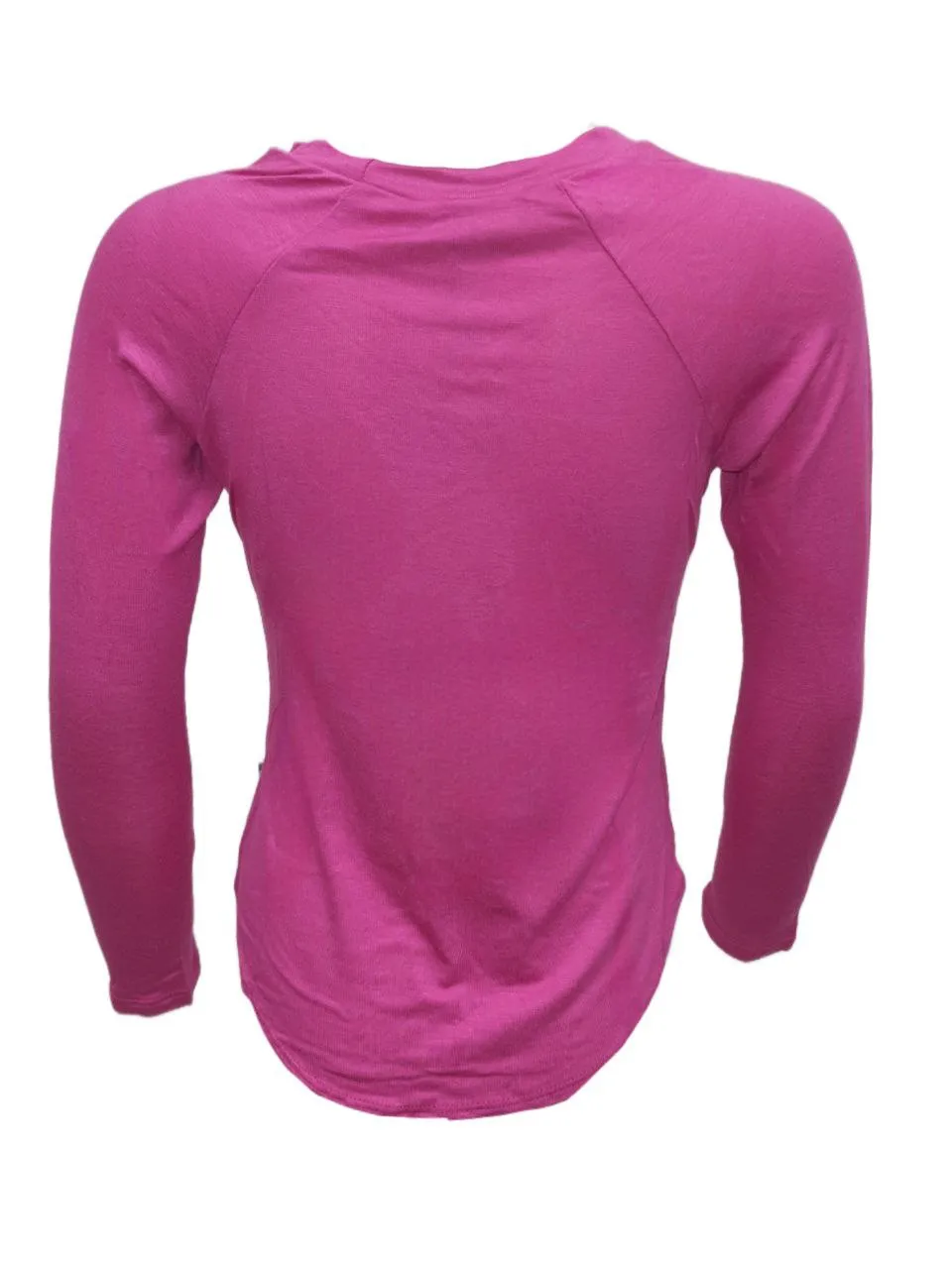 TEREZ Girl's Pink Rayon Long Sleeve Shirt #38703550 NWT