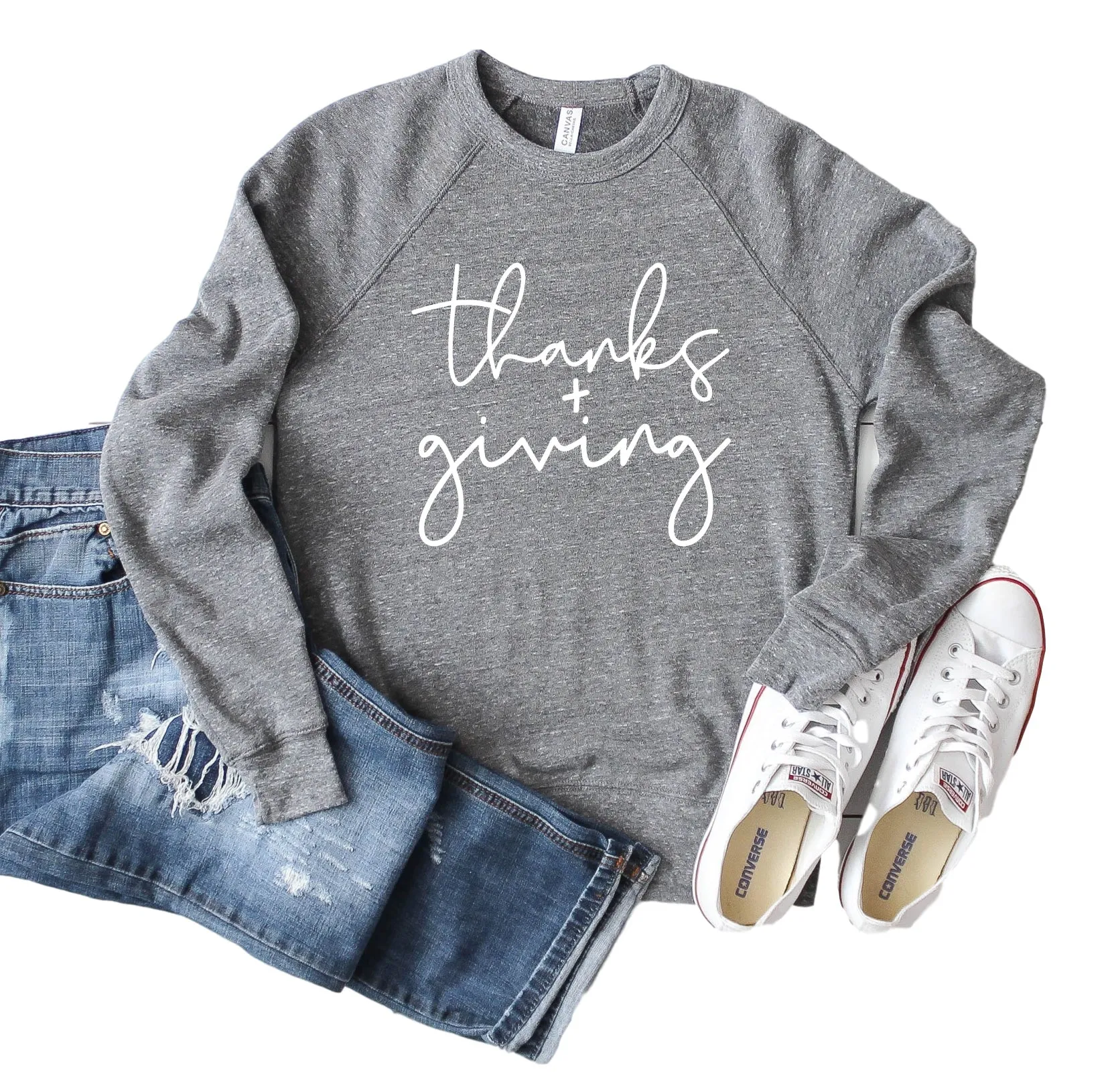 Thanks and Giving Sweatshirt | Unisex Sweatshirt