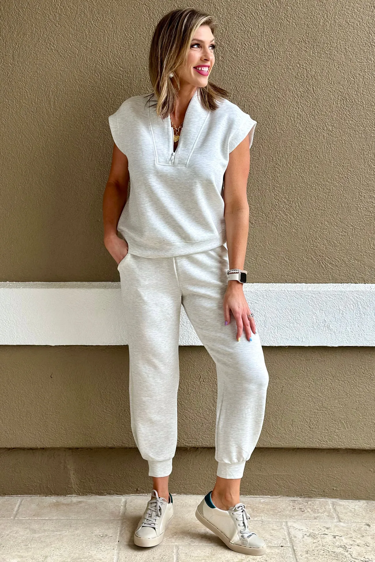 The Everyday Modal Scuba Set in Light Grey
