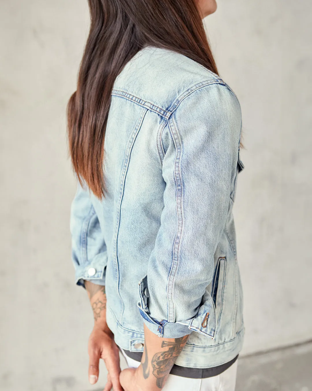 The Tides Trucker Jean Jacket - FINAL SALE