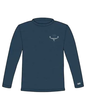 TKS Hybrid Pro Sunshirts - Deep Blue LS