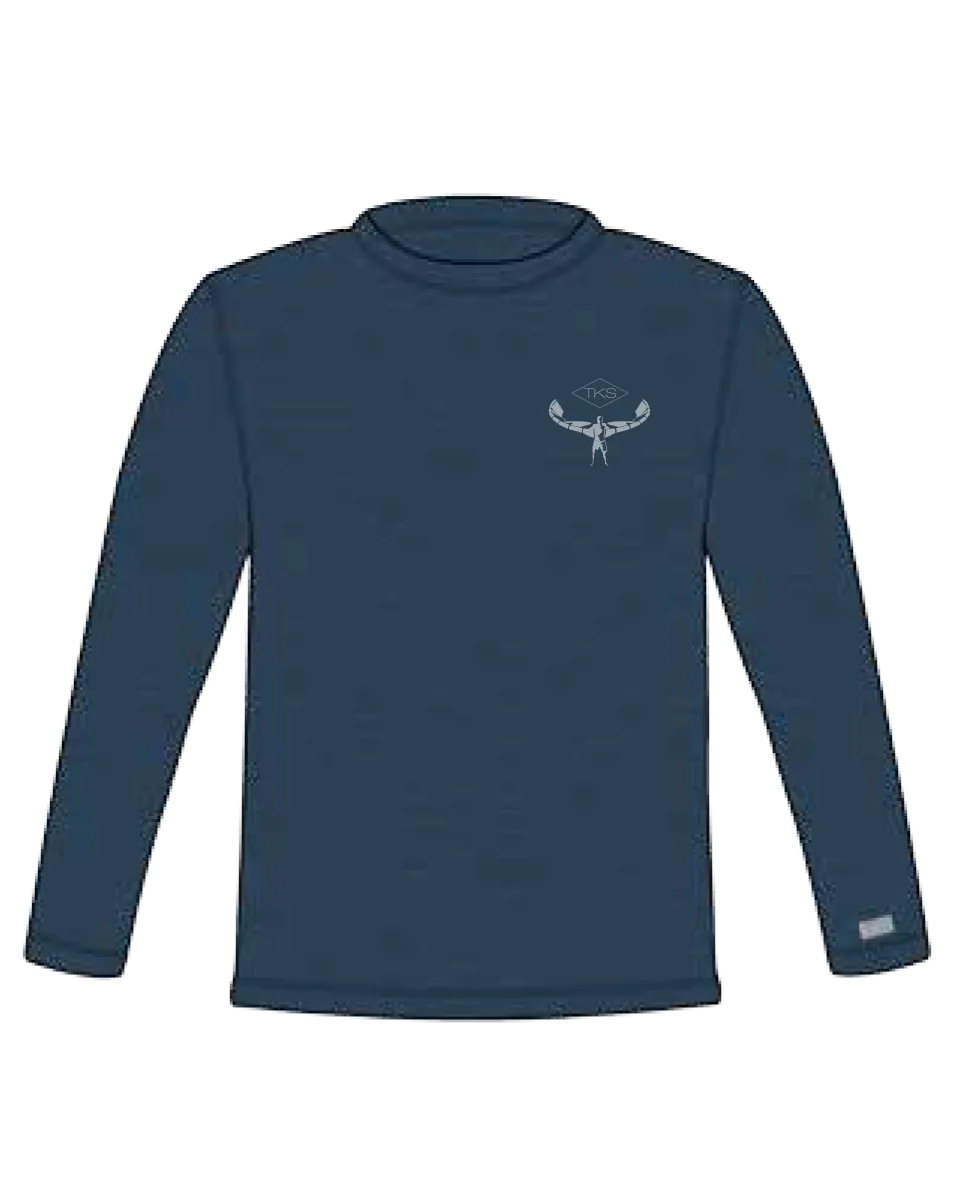 TKS Hybrid Pro Sunshirts - Deep Blue LS