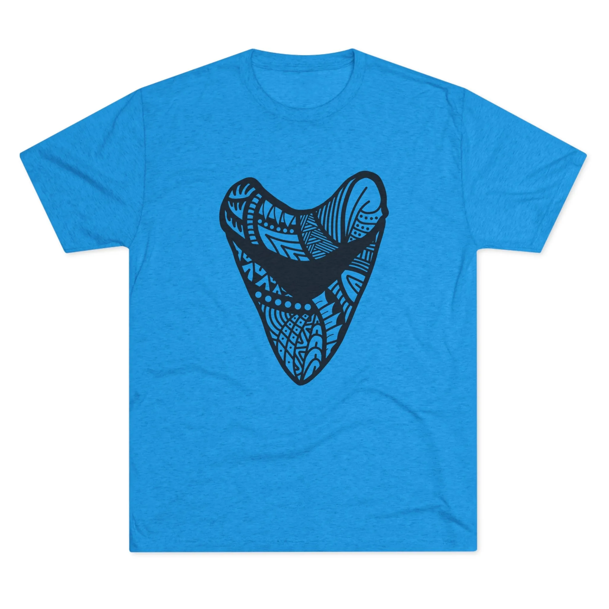Tribal Megalodon - Tri-Blend