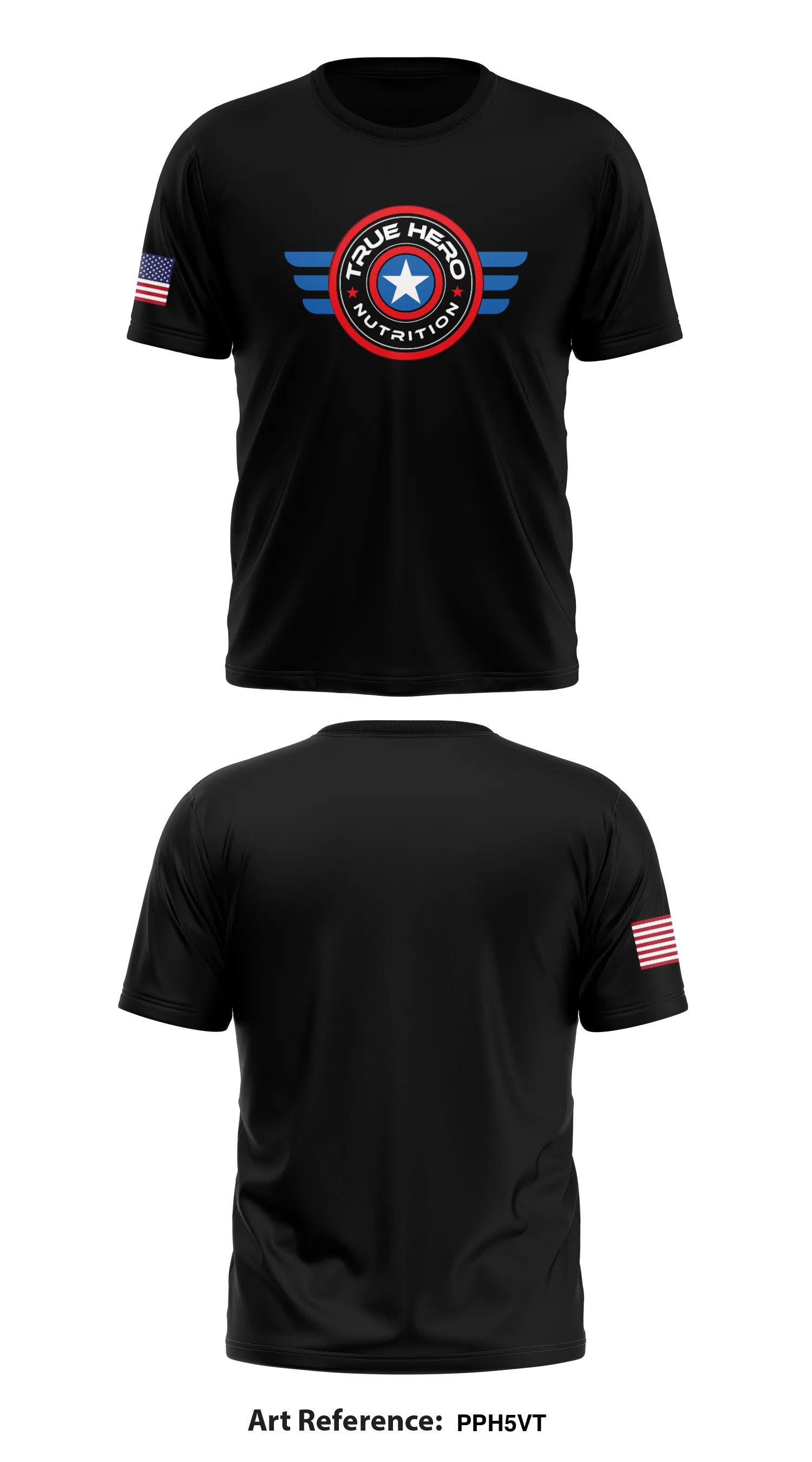 True Hero Nutrition  Store 1 Core Men's SS Performance Tee - pPh5Vt