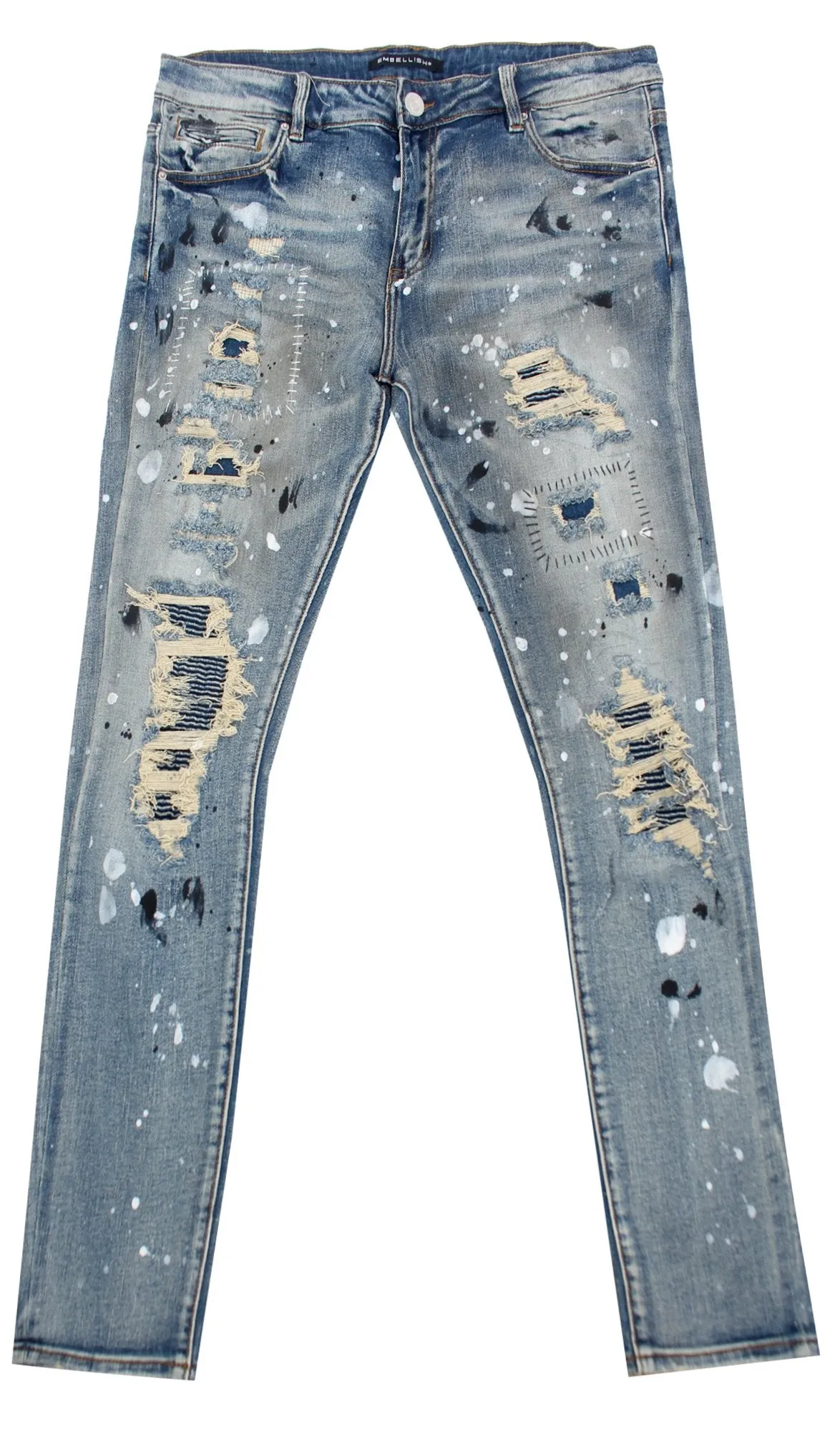 Tyson Rip & Repair Denim - Blue