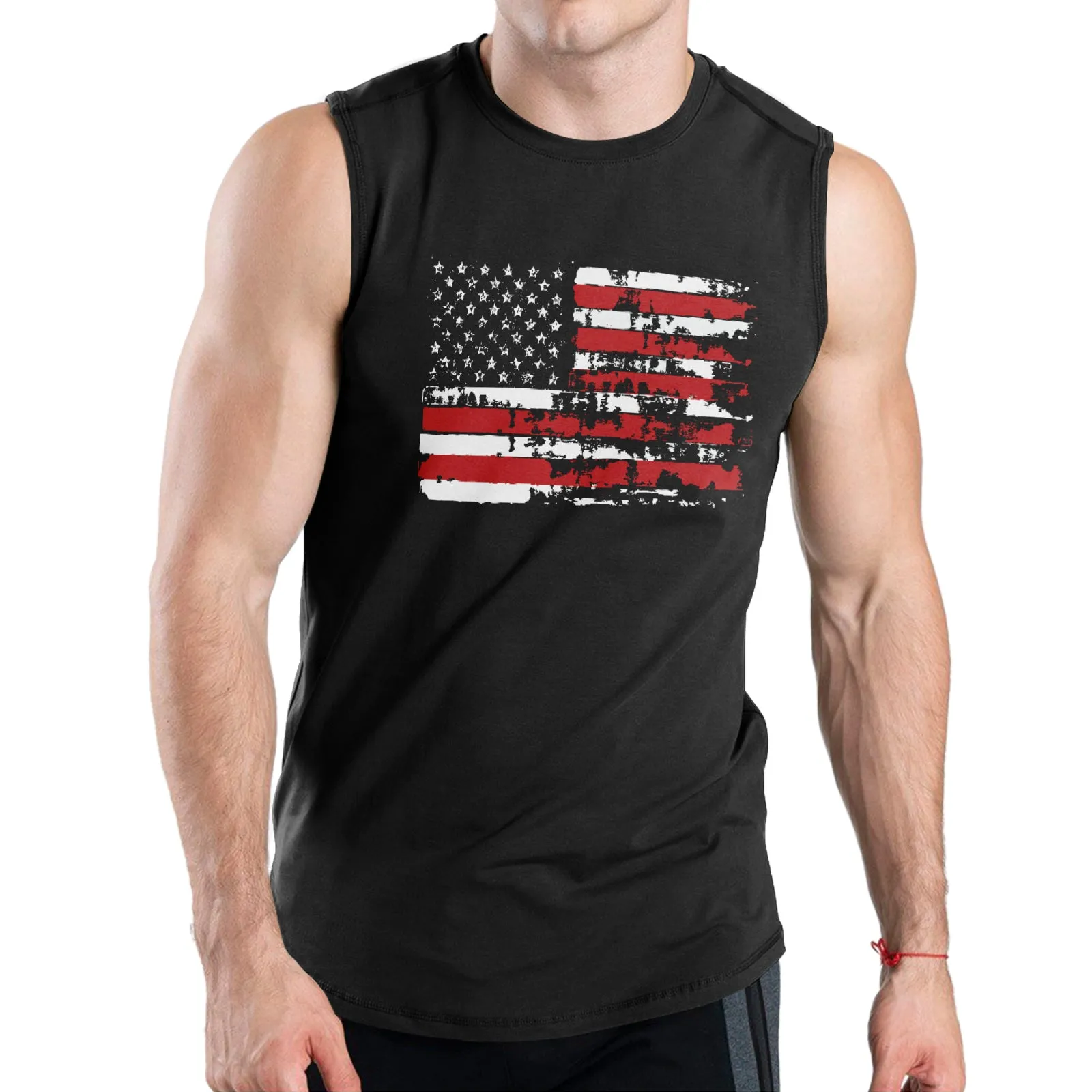USA FLAG QUICK DRY TANK TOP