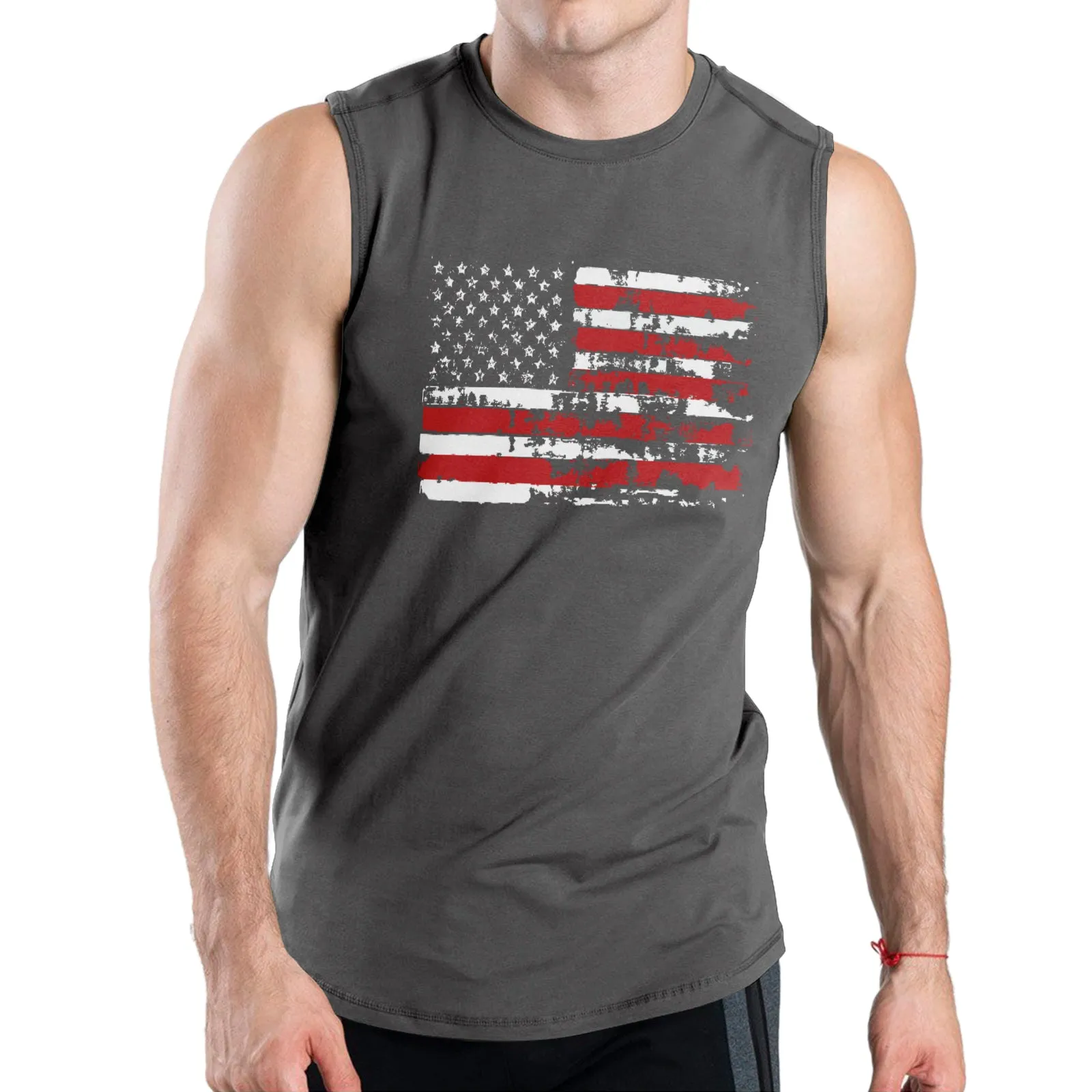 USA FLAG QUICK DRY TANK TOP