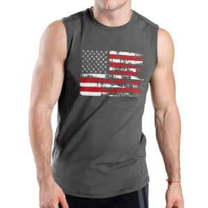 USA FLAG QUICK DRY TANK TOP