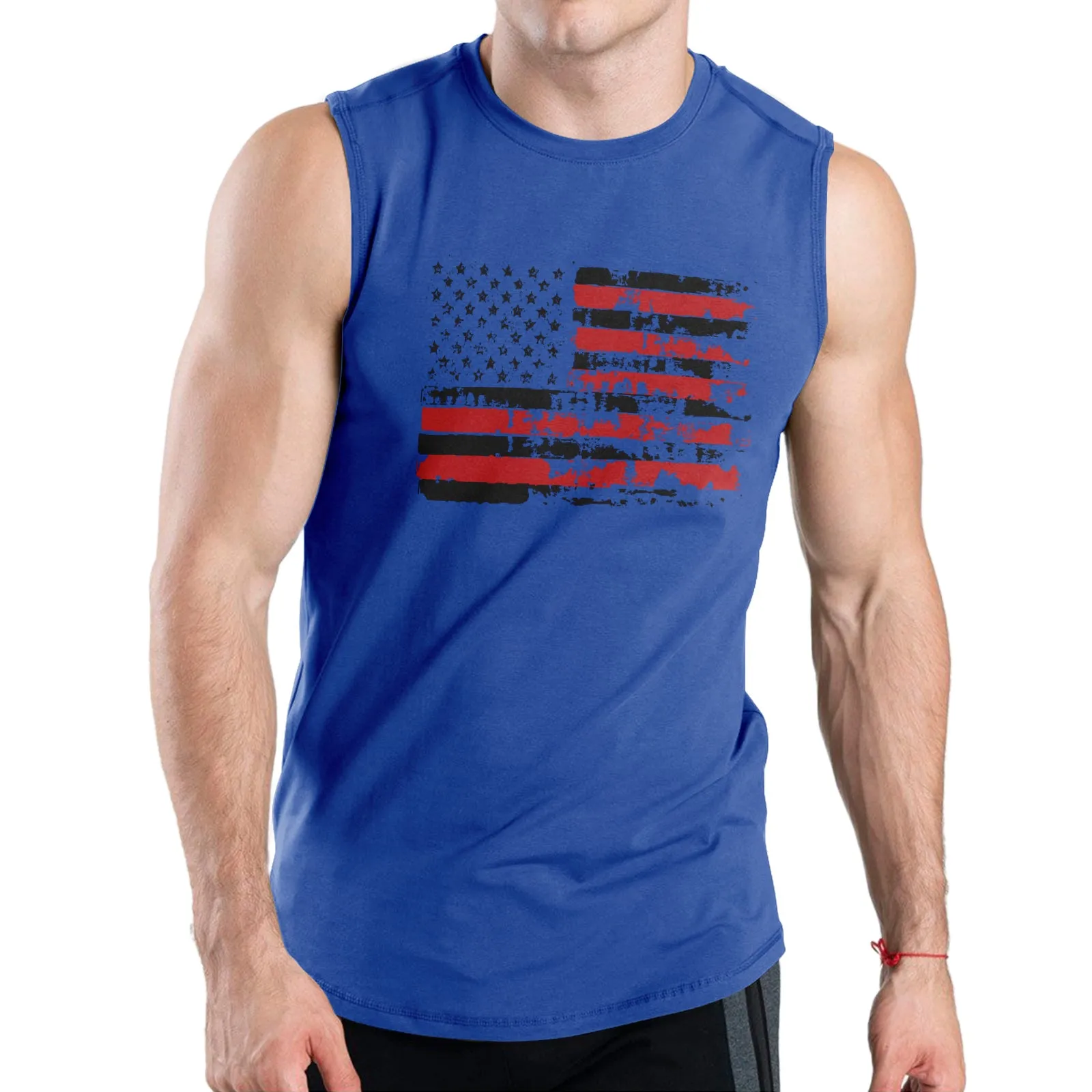 USA FLAG QUICK DRY TANK TOP