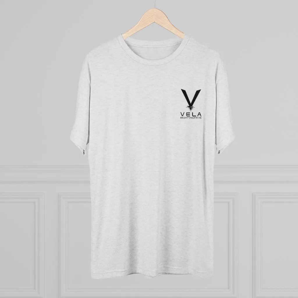 Vela Men's Tri-Blend Crew Tee