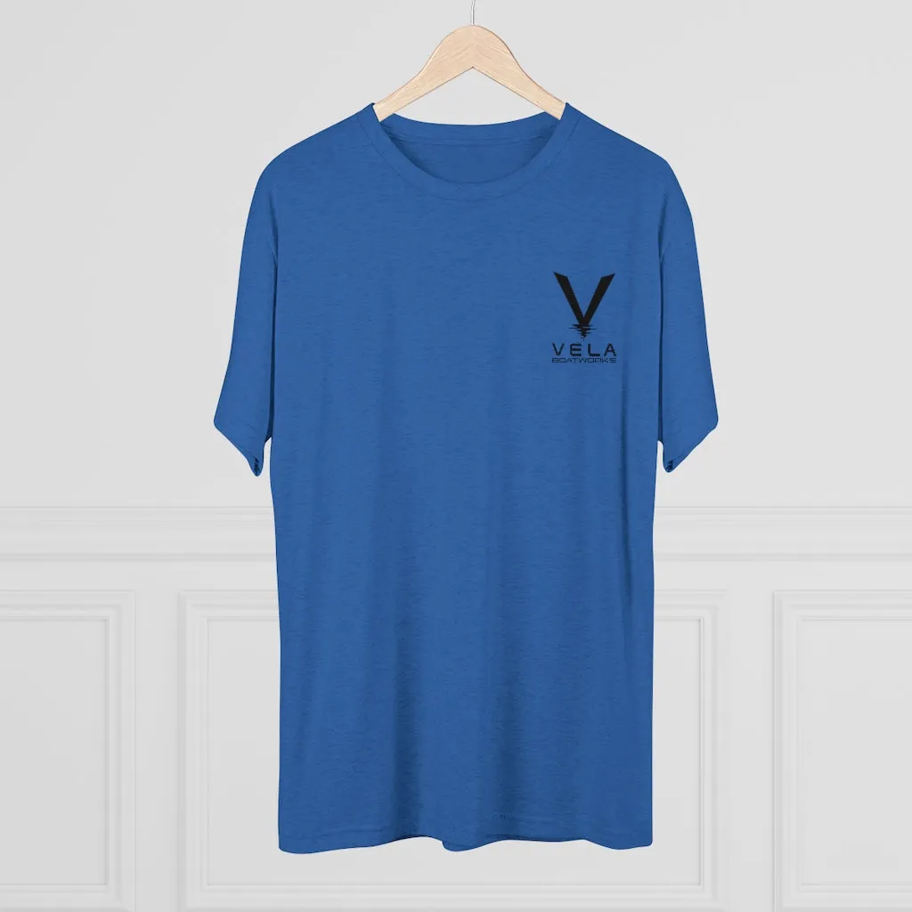 Vela Men's Tri-Blend Crew Tee