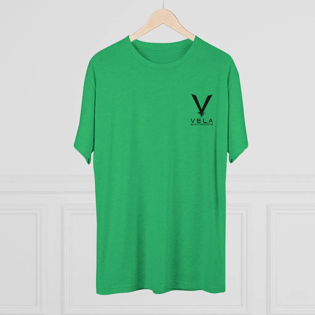 Vela Men's Tri-Blend Crew Tee