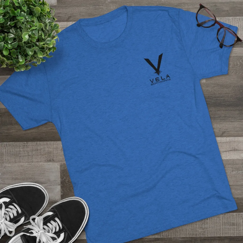 Vela Men's Tri-Blend Crew Tee