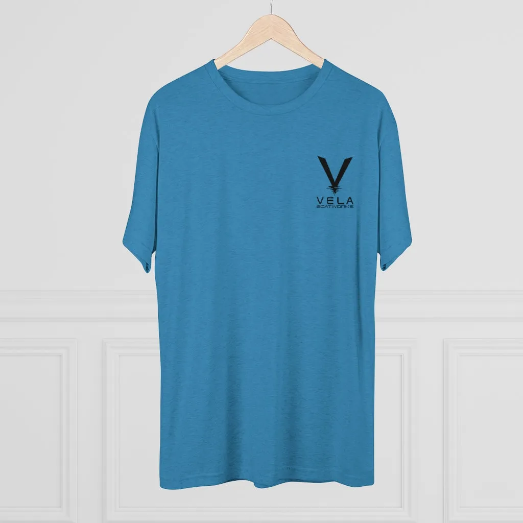 Vela Men's Tri-Blend Crew Tee