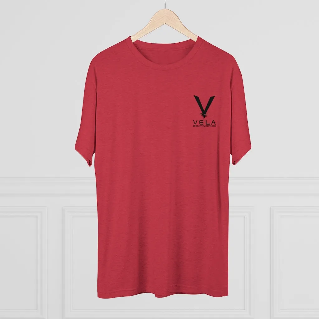 Vela Men's Tri-Blend Crew Tee