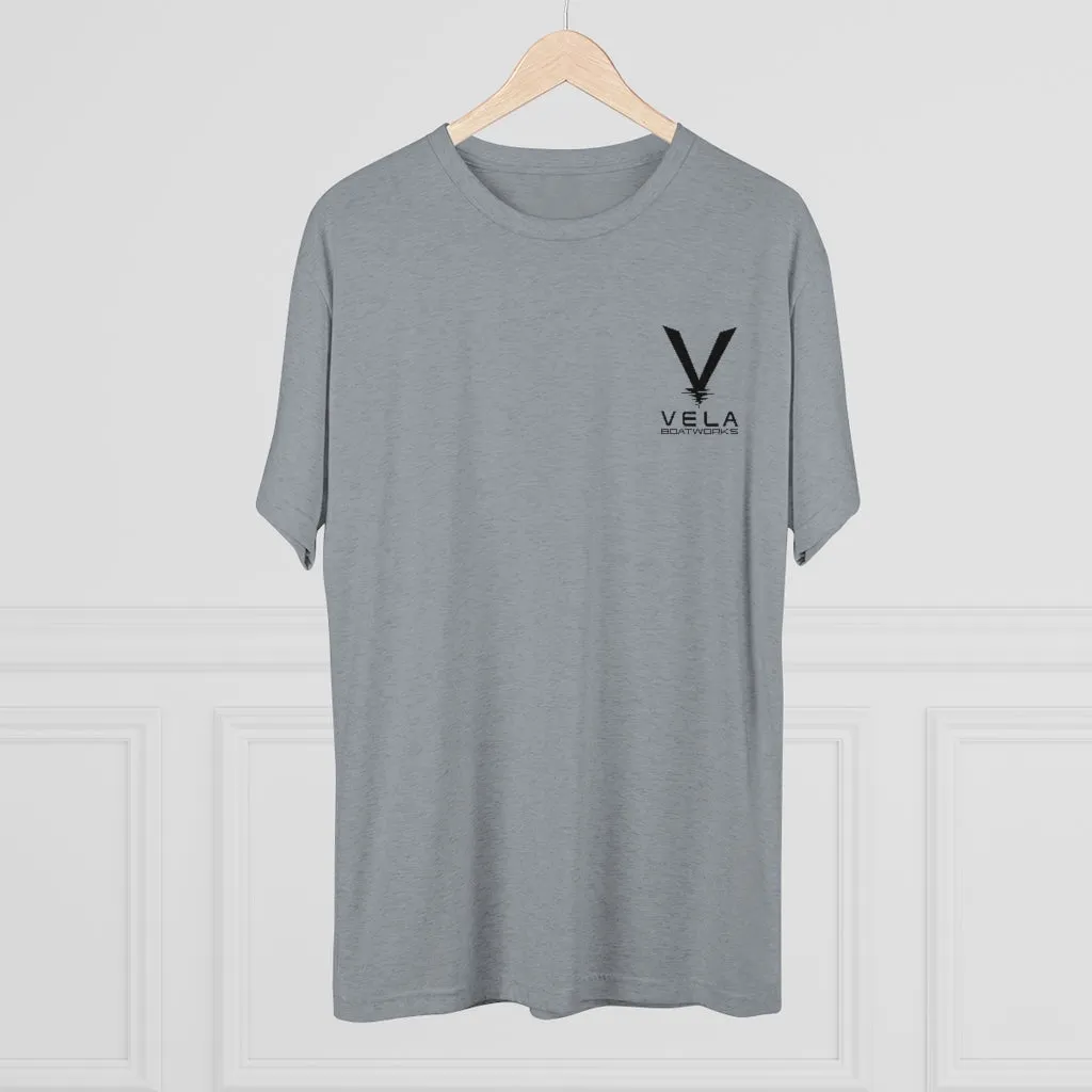 Vela Men's Tri-Blend Crew Tee