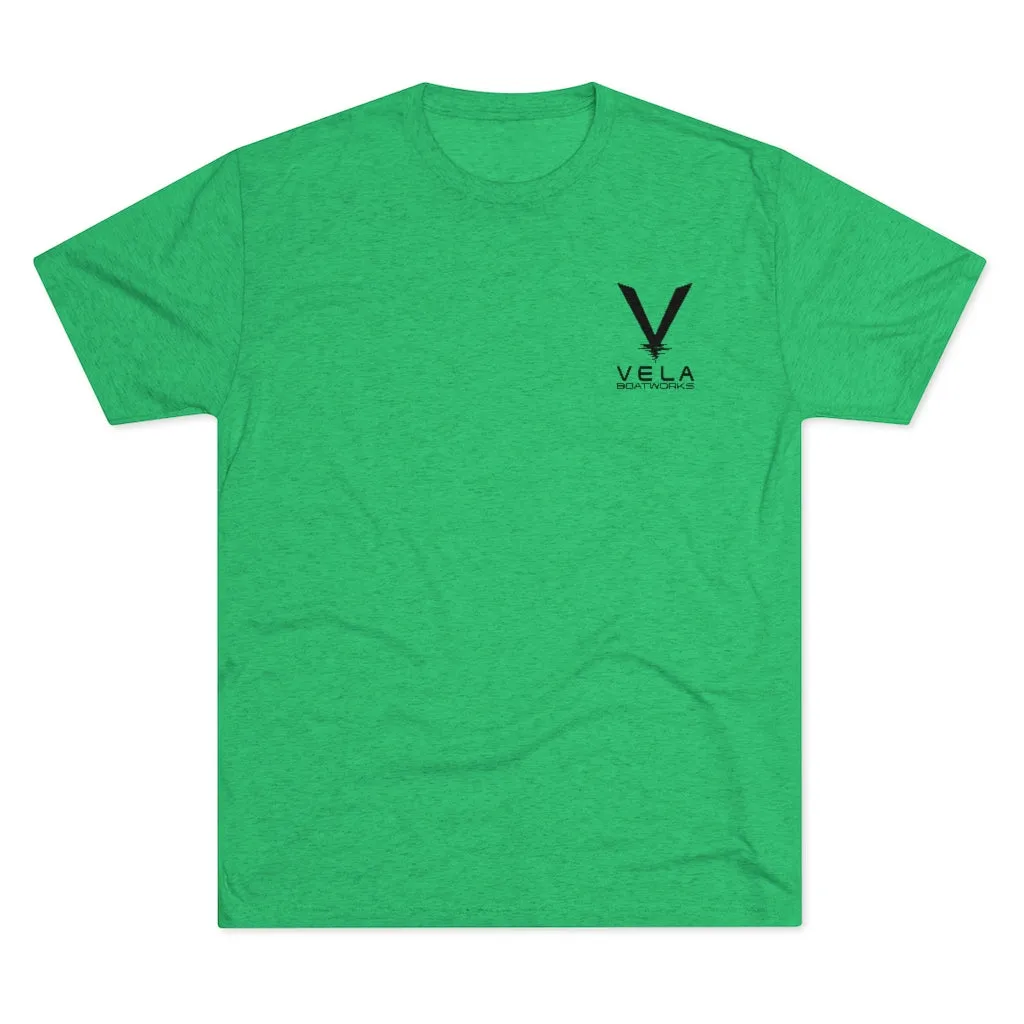 Vela Men's Tri-Blend Crew Tee