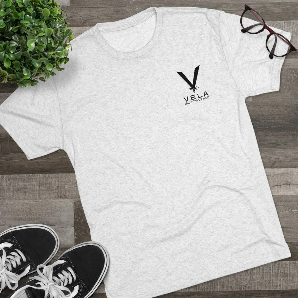 Vela Men's Tri-Blend Crew Tee