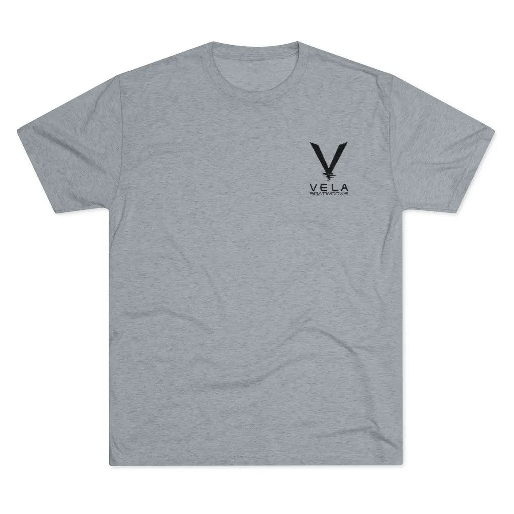 Vela Men's Tri-Blend Crew Tee