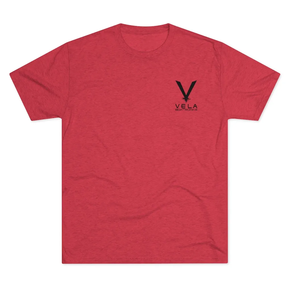 Vela Men's Tri-Blend Crew Tee