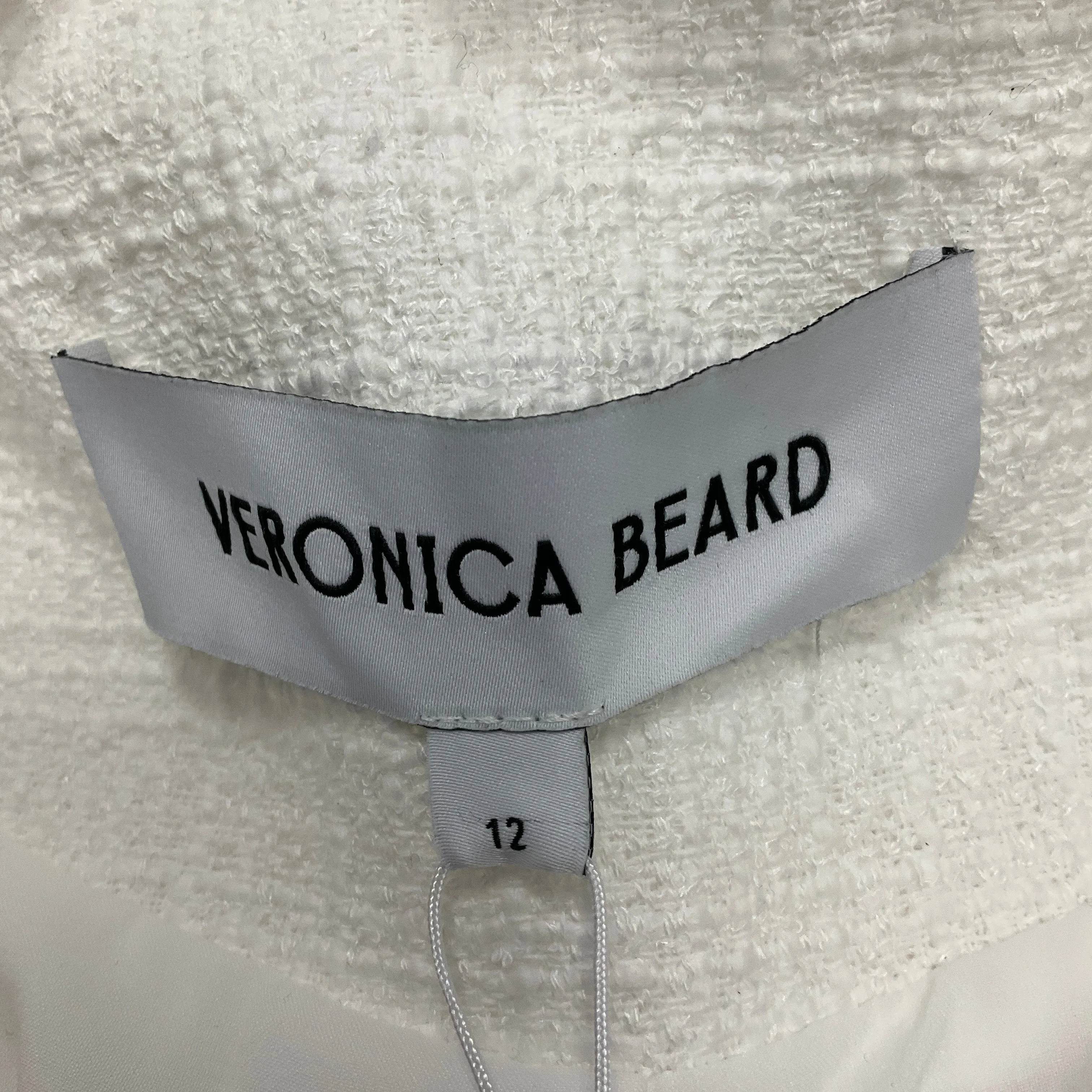 Veronica Beard Off-White Olbia Tweed Jacket