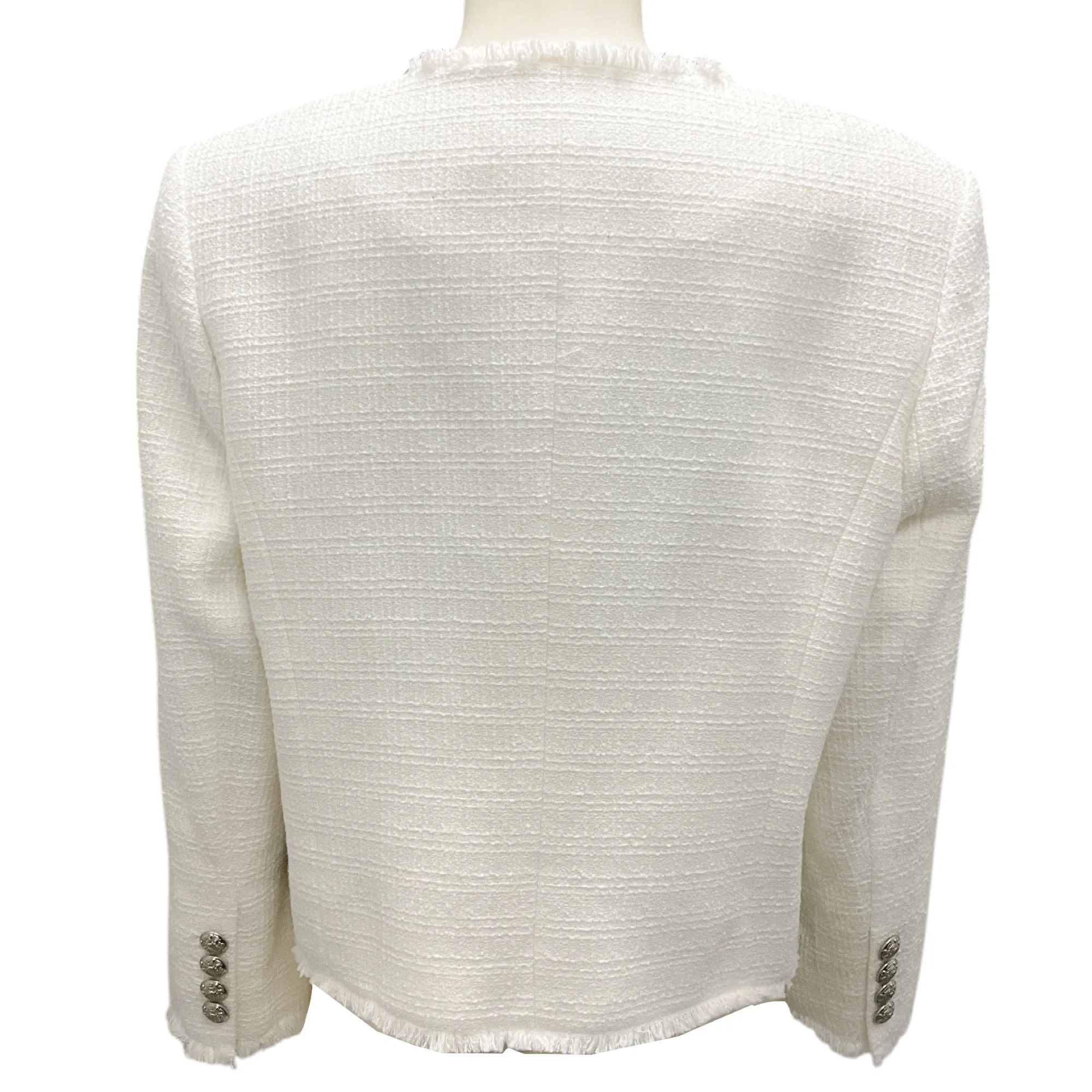 Veronica Beard Off-White Olbia Tweed Jacket