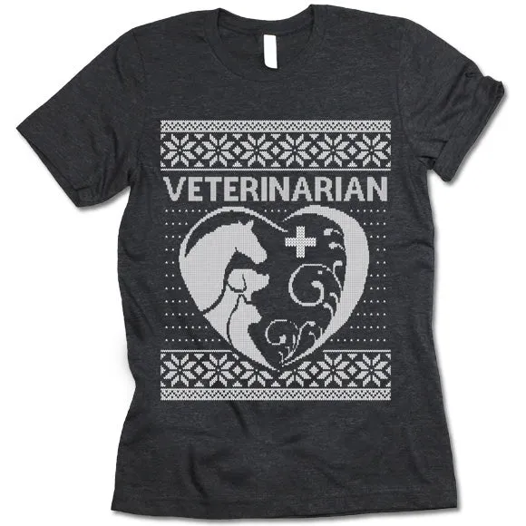 Veterinarian Christmas T-Shirt