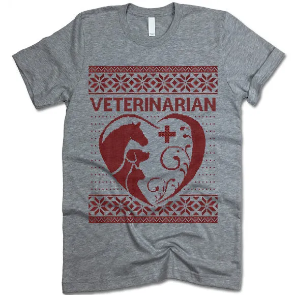 Veterinarian Christmas T-Shirt