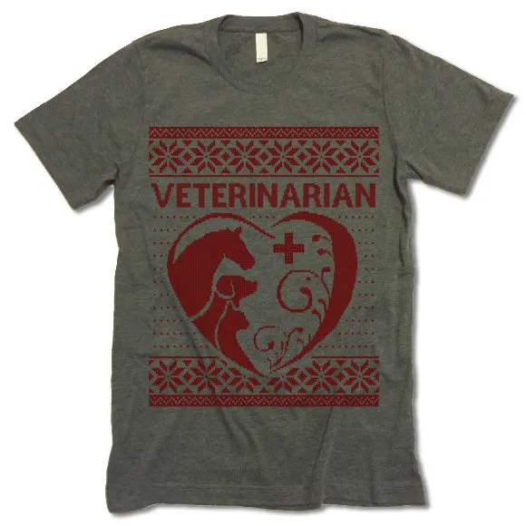 Veterinarian Christmas T-Shirt