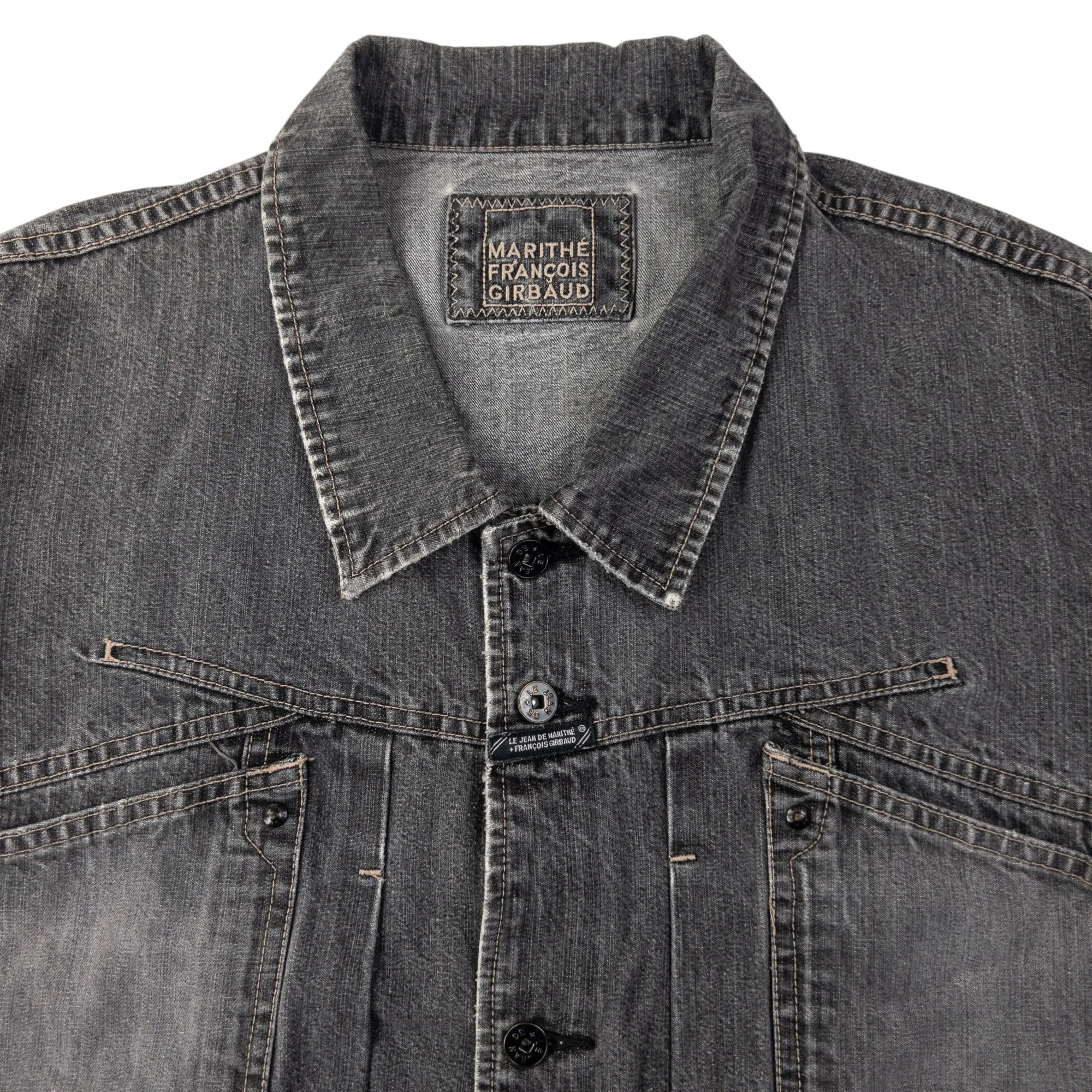 Vintage Marithe   Francois Girbaud Denim Jacket Size XL