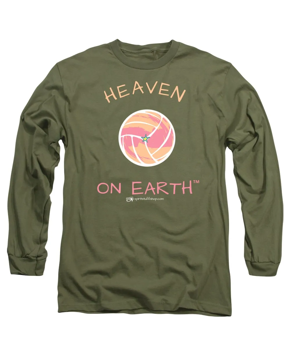 Volleyball Heaven On Earth - Long Sleeve T-Shirt