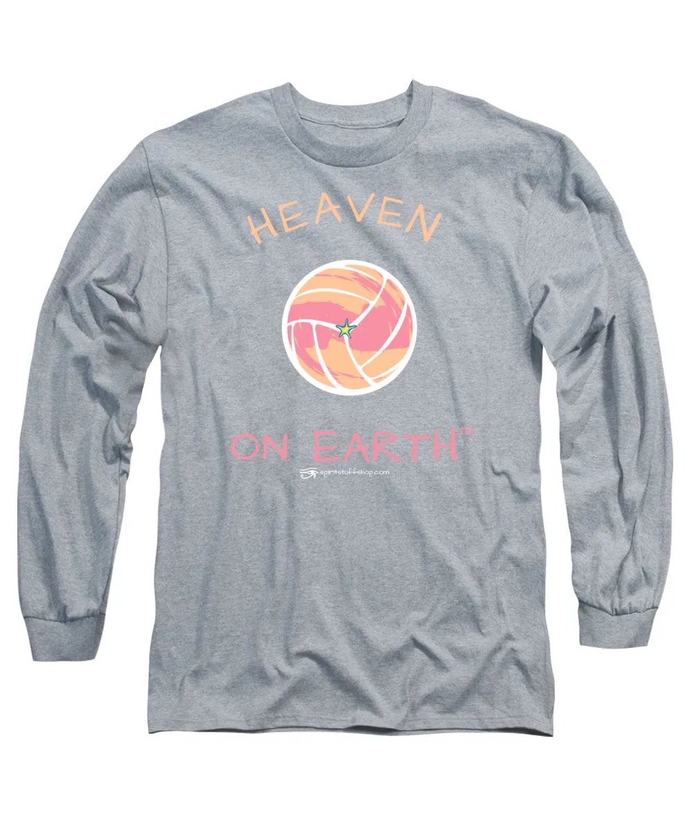 Volleyball Heaven On Earth - Long Sleeve T-Shirt
