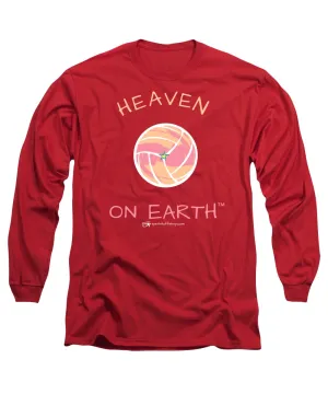 Volleyball Heaven On Earth - Long Sleeve T-Shirt