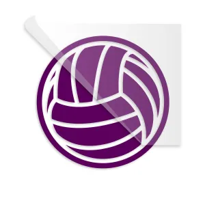 Volleyball Silhouette Heat Transfer