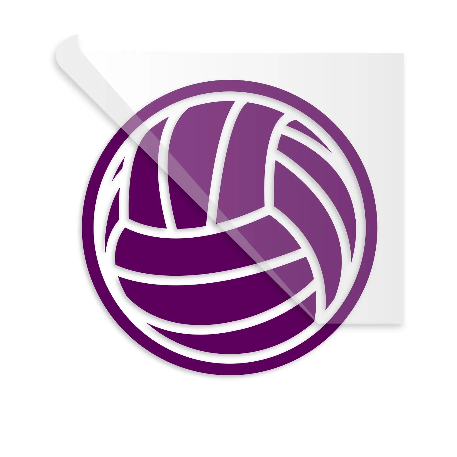 Volleyball Silhouette Heat Transfer