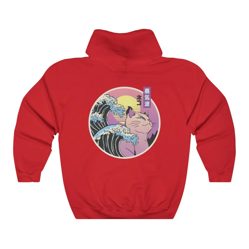 Wave Cat Hoodie