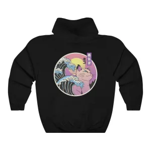 Wave Cat Hoodie